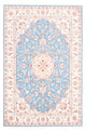 Tabriz - 50 Raj Koberec 168x244cm - Perský koberec - světle modrá