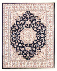 Perský koberec - Tabríz - Královský - 250 x 198 cm - tmavě modrá – product image