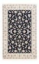 Perský koberec - Nain - Premium - 182 x 120 cm - tmavě modrá