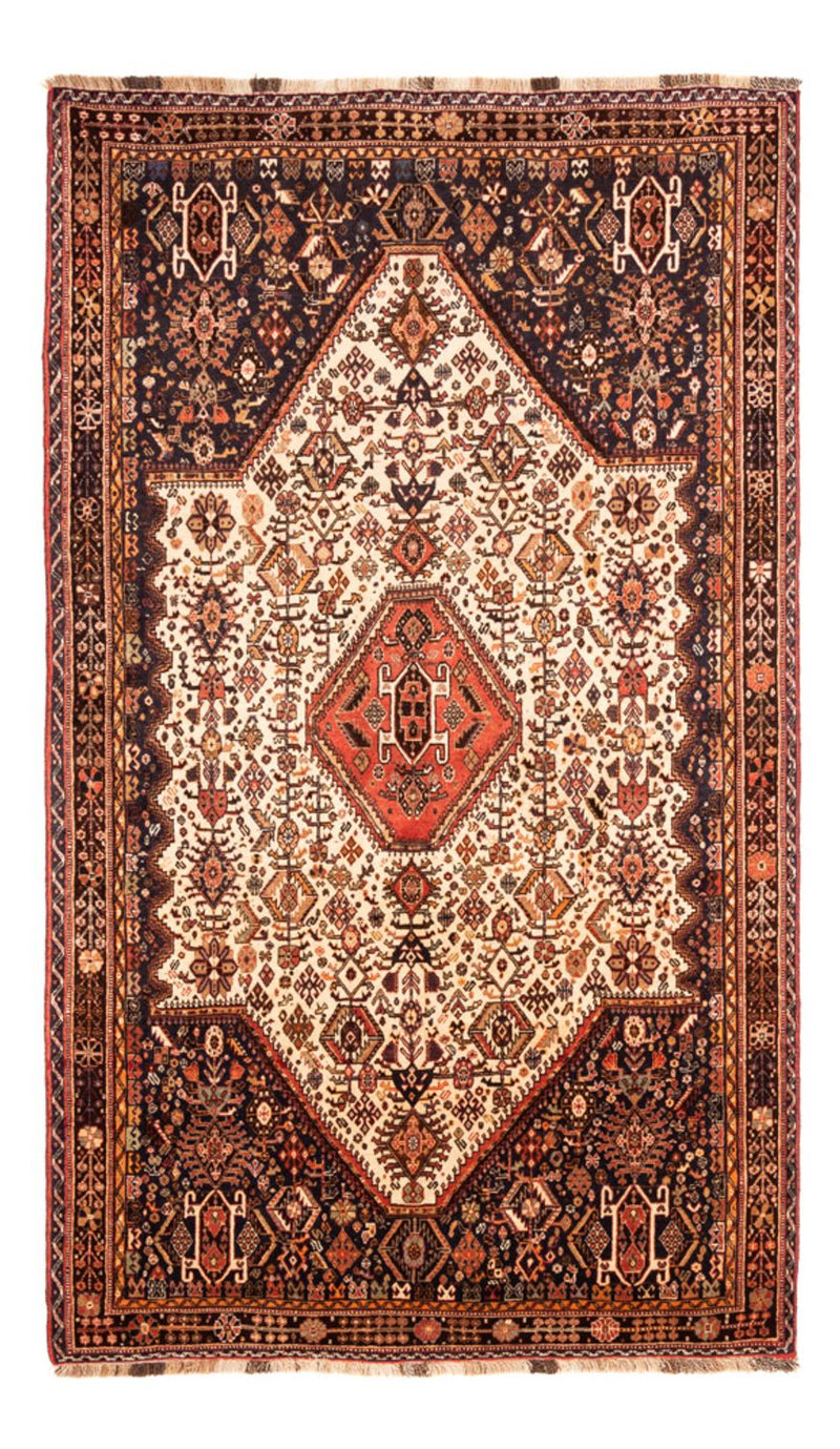Perský koberec - Nomádský - 252 x 156 cm - krémová