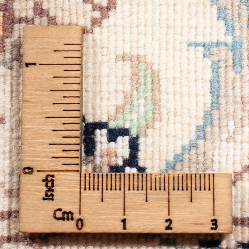 Perský koberec - Tabríz - Královský - 209 x 149 cm - krémová