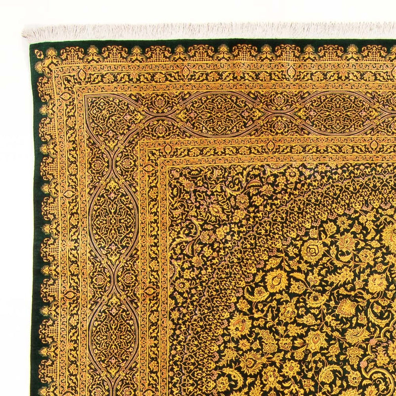 Qom hedvábí Koberec 196x294cm - Perský koberec
