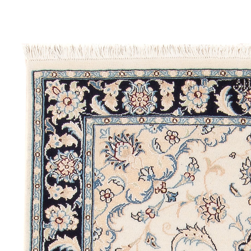 Perský koberec - Nain - Premium - 120 x 81 cm - krémová