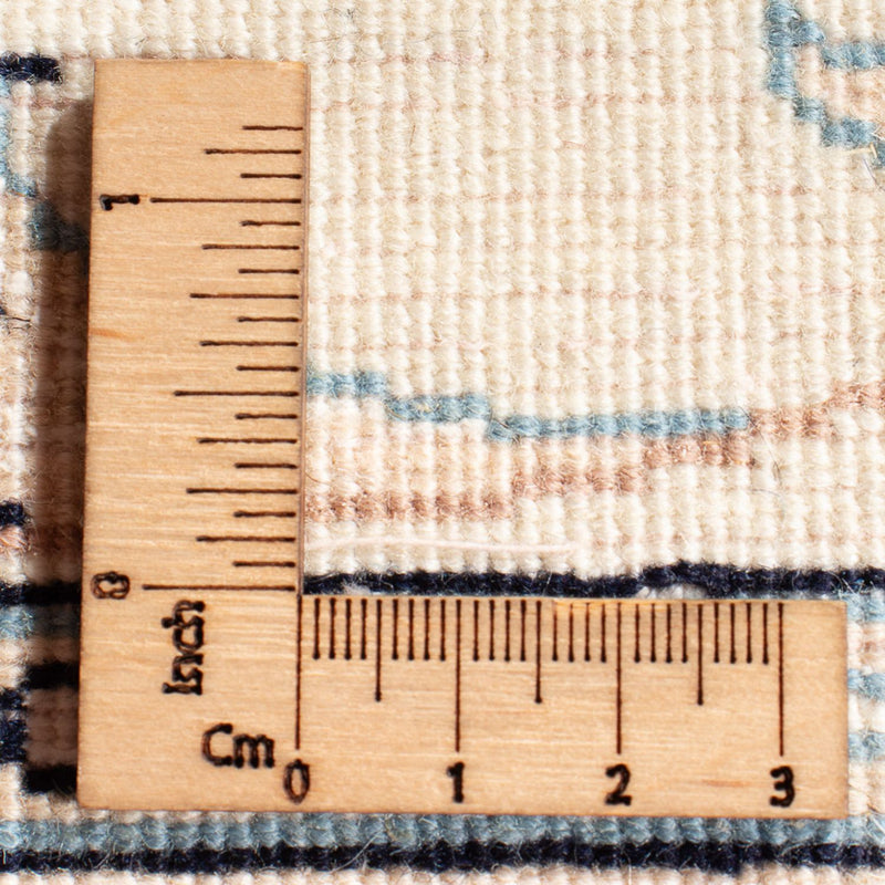 Perský koberec - Nain - Premium - 122 x 81 cm - krémová