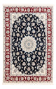 Perský koberec - Nain - Premium - 180 x 118 cm - tmavě modrá