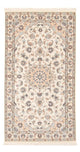 Perský koberec - Nain - Premium - 136 x 75 cm - krémová