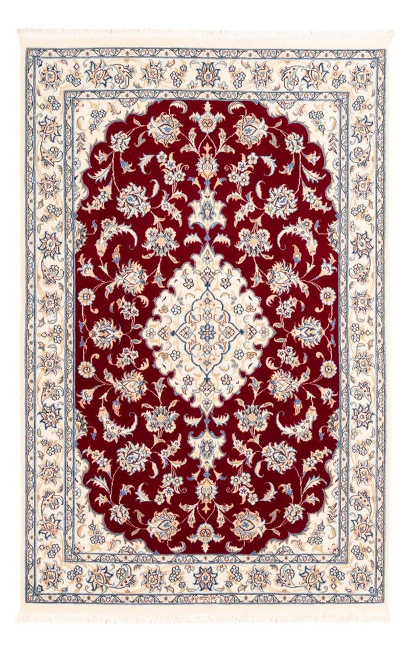 Perský koberec - Nain - Premium - 161 x 107 cm - červená