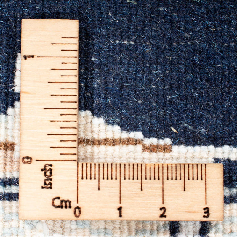 Perský koberec - Nain - Premium - 124 x 82 cm - tmavě modrá