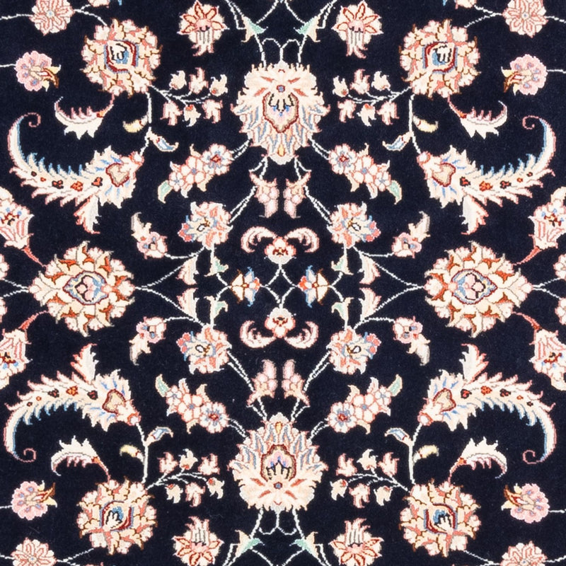 Perský koberec - Tabríz - 200 x 148 cm - tmavě modrá