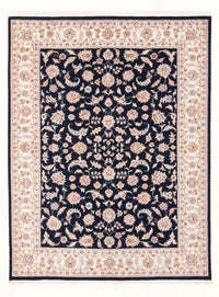 Perský koberec - Tabríz - Královský - 201 x 149 cm - tmavě modrá – product image