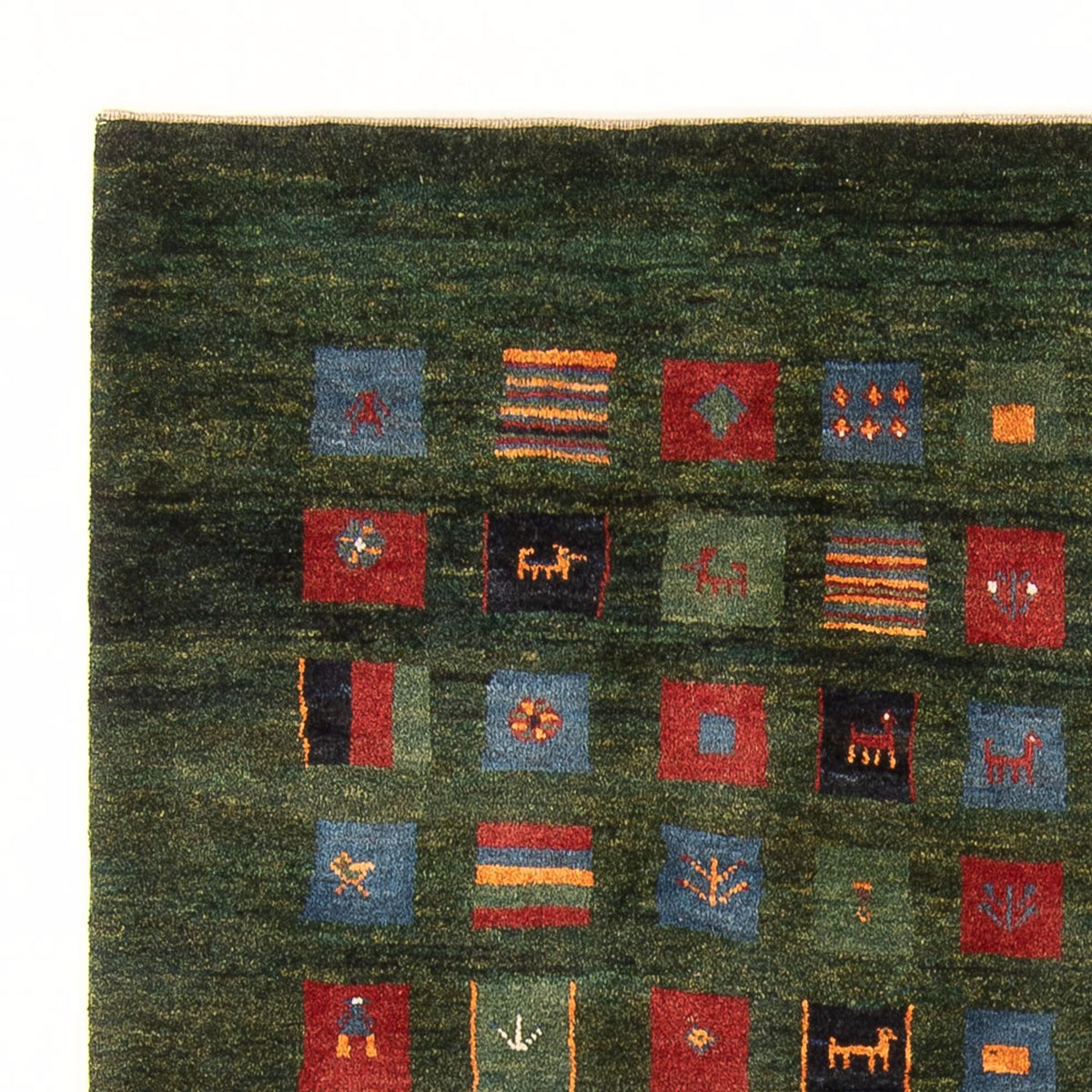 Perský Gabbeh Koberec 164x234cm - Perserteppich Wollteppich