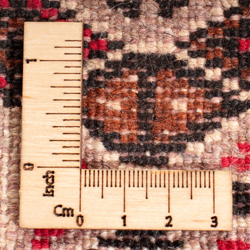 Runner Turkamanský koberec - 282 x 100 cm - krémová