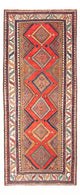 Runner Perský koberec - Nomádský - 277 x 108 cm - červená