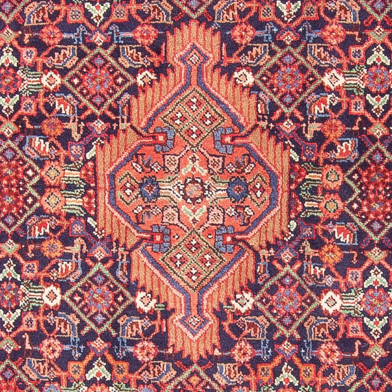 Runner Perský koberec - Nomádský - 335 x 120 cm - tmavě modrá