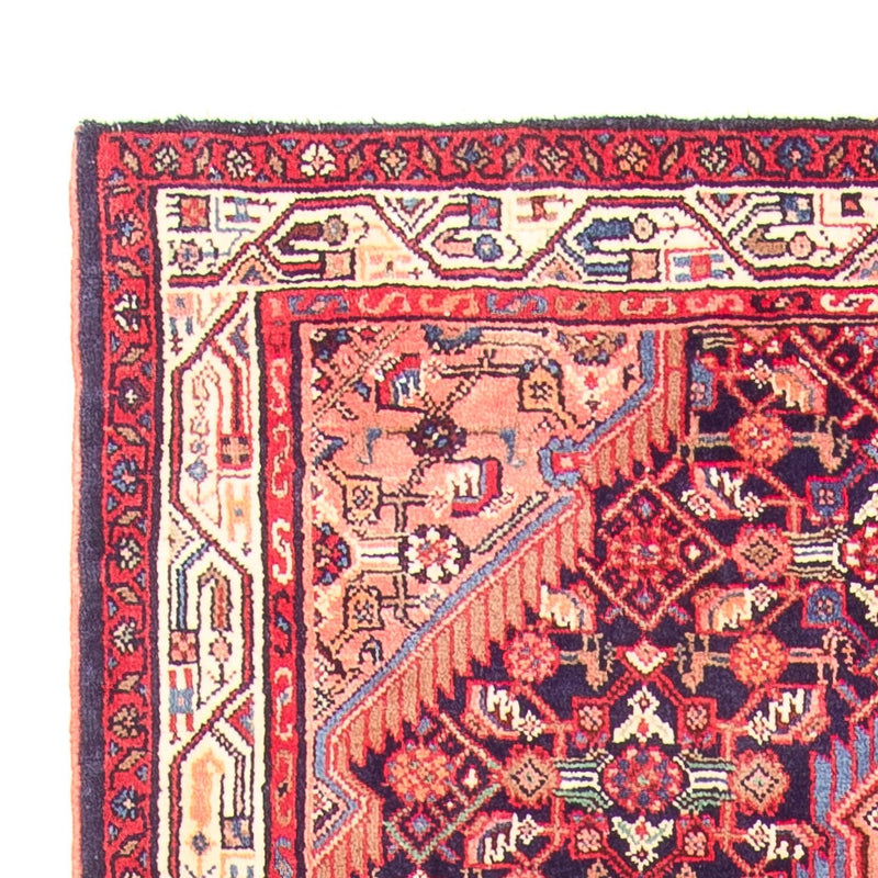 Runner Perský koberec - Nomádský - 335 x 120 cm - tmavě modrá