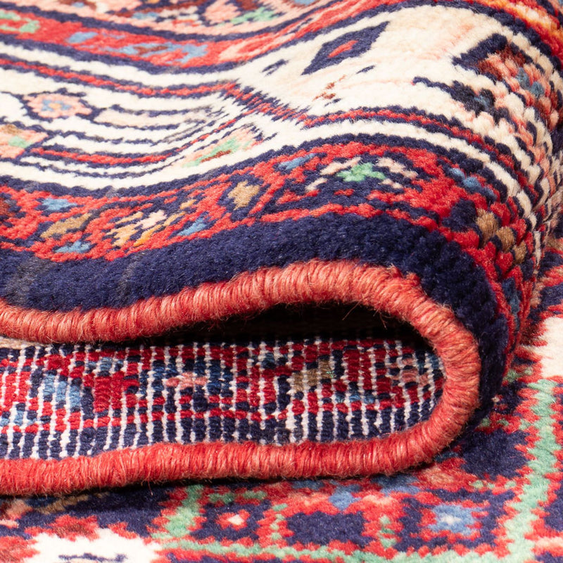 Runner Perský koberec - Nomádský - 335 x 120 cm - tmavě modrá