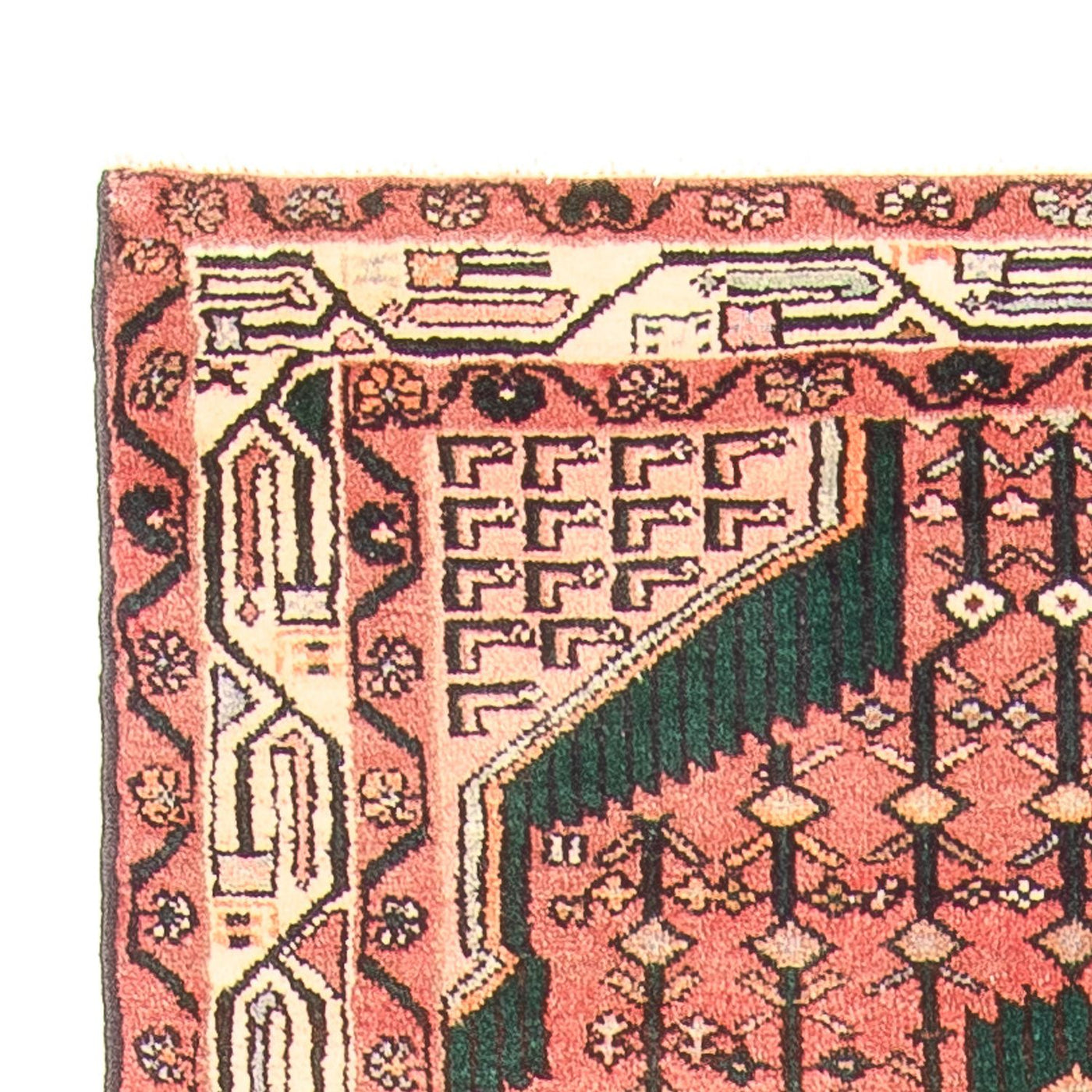 Runner Perský koberec - Nomádský - 293 x 104 cm - červená