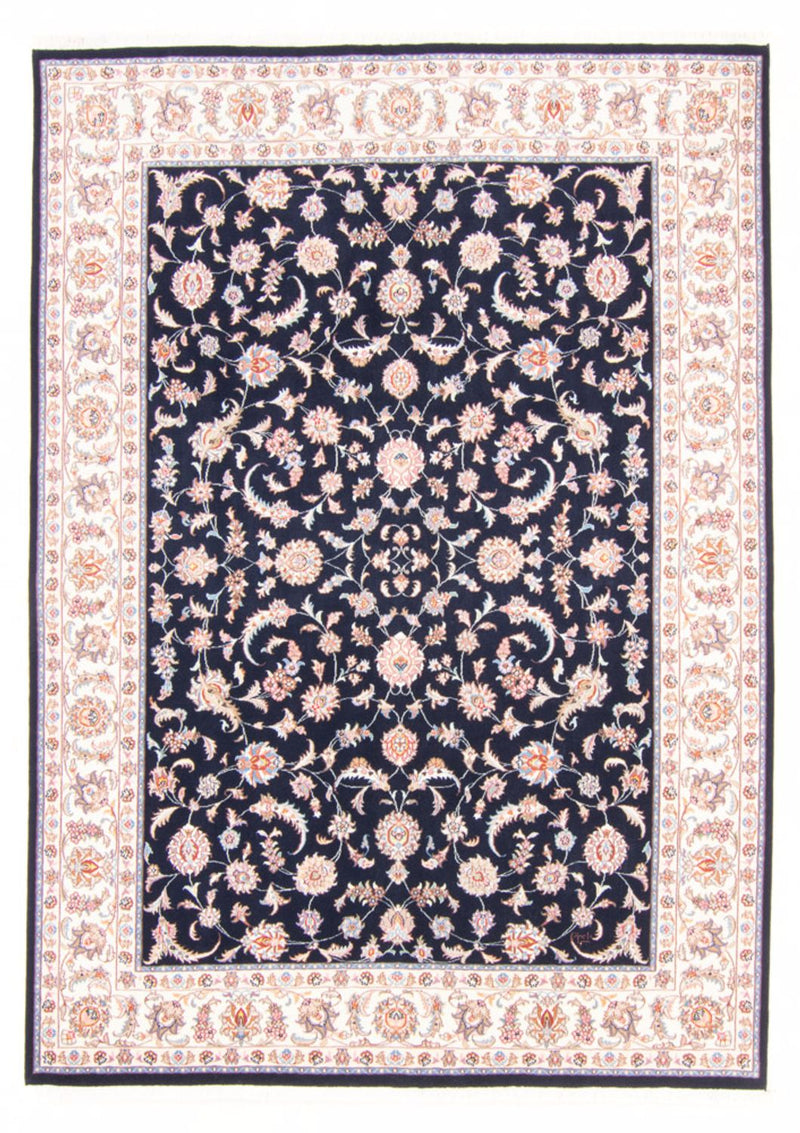 Tabriz - 50 Raj Koberec 172x240cm - Perský koberec - tmavě modrá