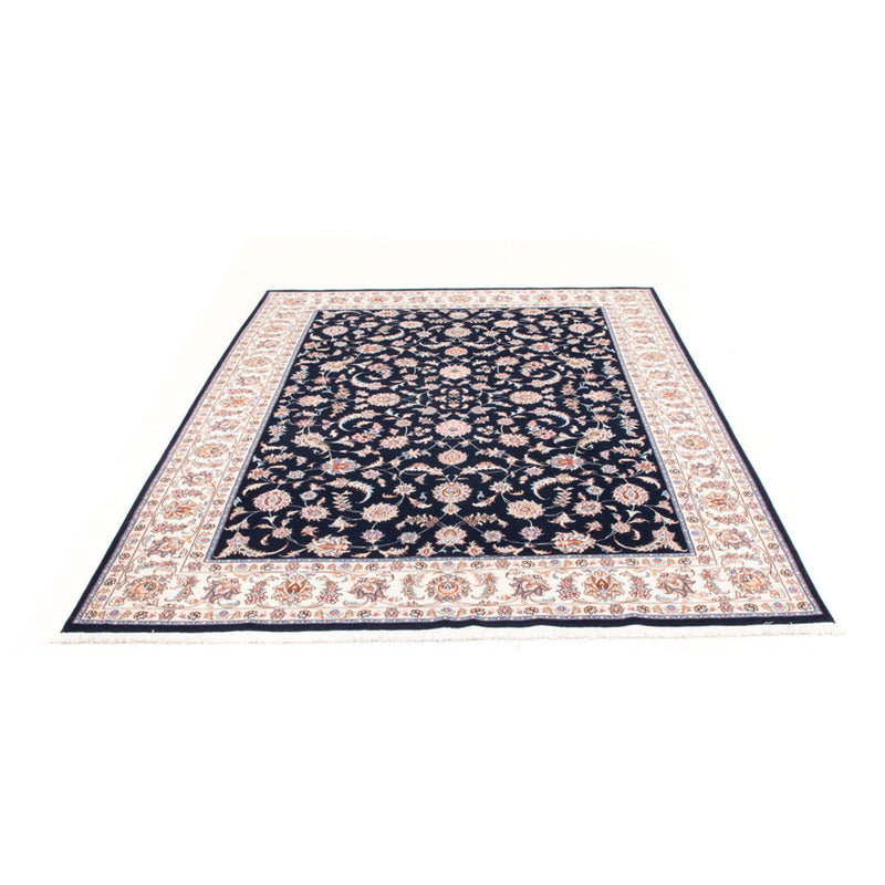 Tabriz - 50 Raj Koberec 172x240cm - Perský koberec - tmavě modrá