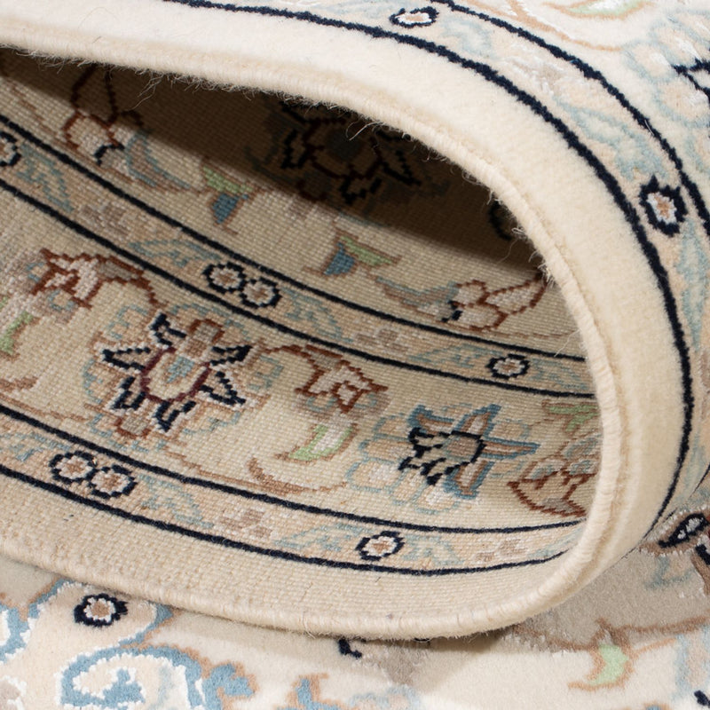 Perský koberec - Nain - Premium - 138 x 76 cm - krémová