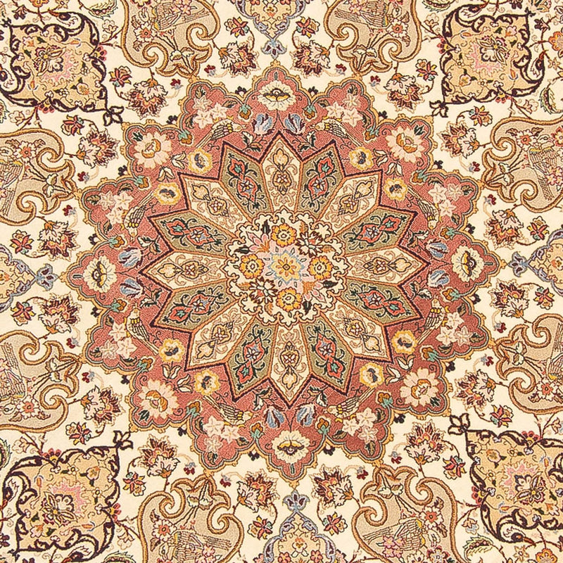 Tabriz - 50 Raj Koberec 200x200cm - Perský koberec
