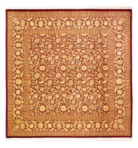Hedvábný koberec - Ghom Silk - Premium čtvercový  - 200 x 200 cm - zlatá – product image