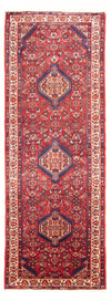 Hamadan Koberec 106x293cm - Perský koberec - Běhoun / Červená / 106 x 293 cm Běhoun