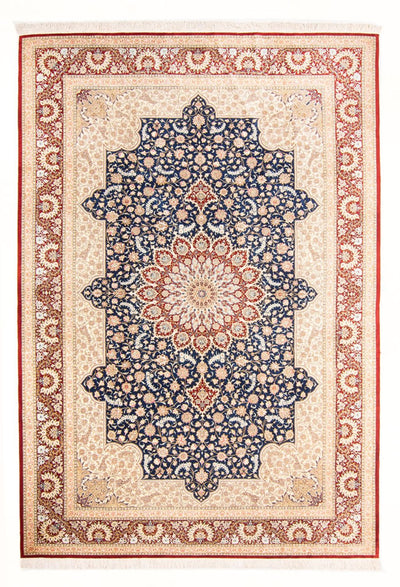 Qom hedvábí Koberec 196x287cm - Perský koberec