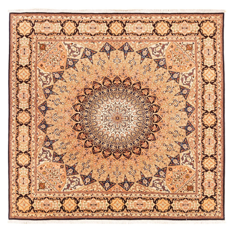 Tabriz - 50 Raj Koberec 200x200cm - Perský koberec