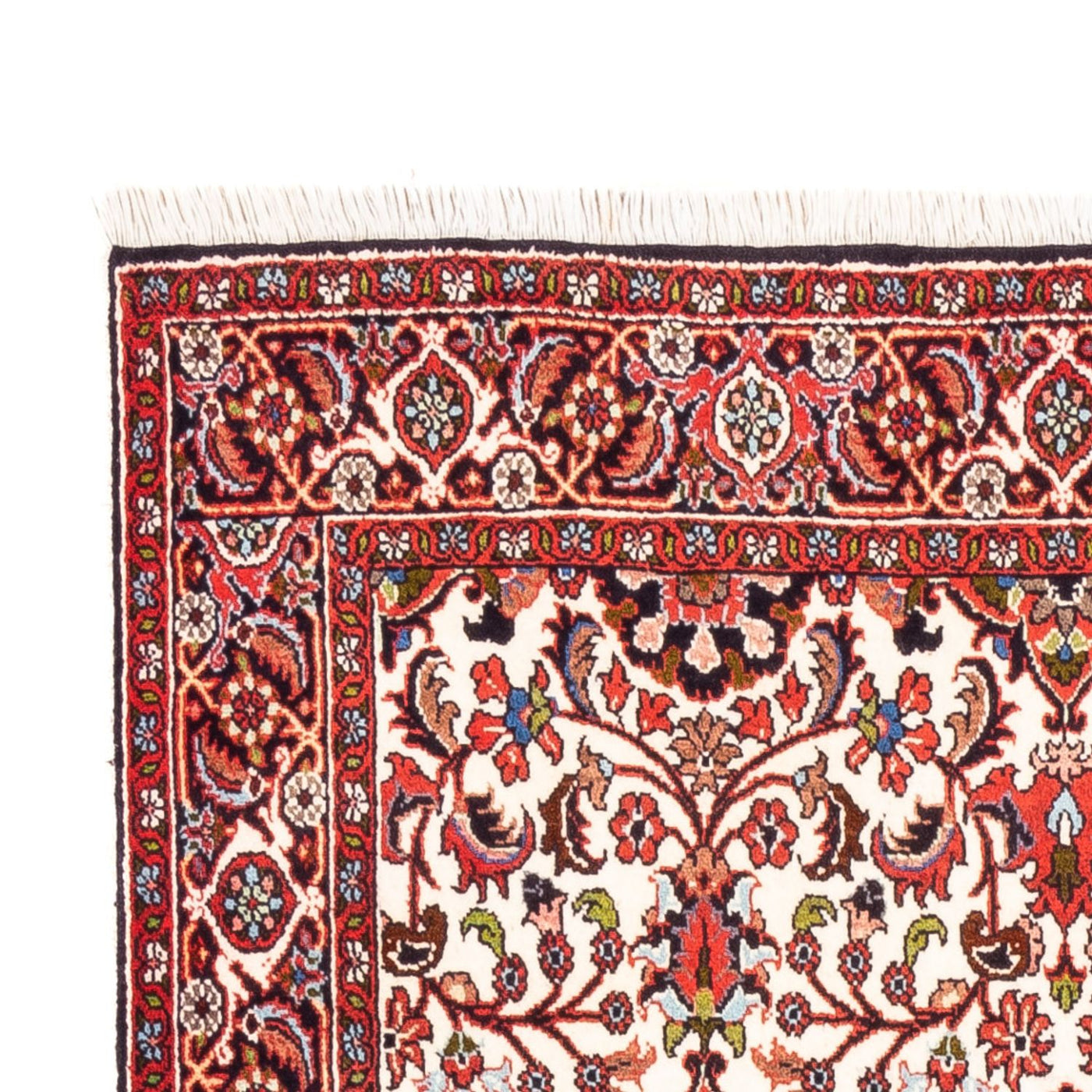 Perský koberec - Bijar - Královský - 167 x 108 cm - krémová