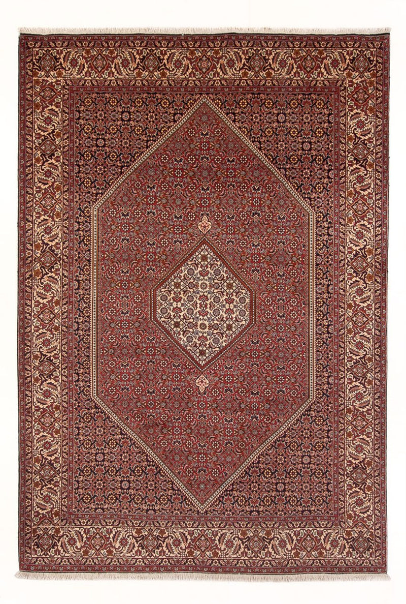 Perský koberec - Bijar - Královský - 291 x 197 cm - červená