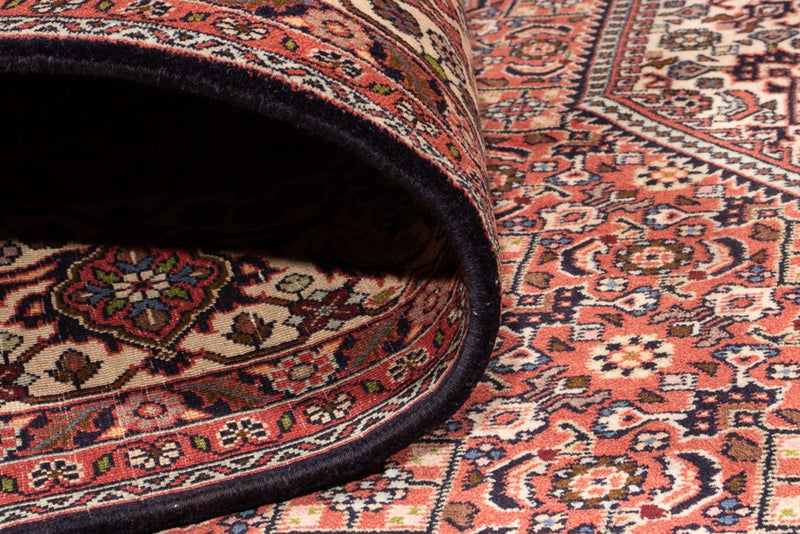 Perský koberec - Bijar - Královský - 340 x 250 cm - tmavě červená