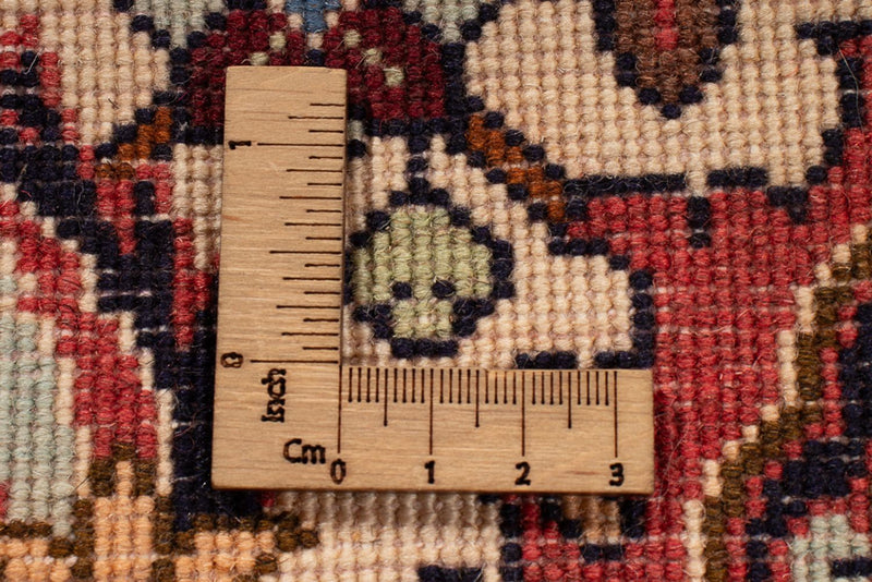 Perský koberec - Bijar - Královský - 340 x 250 cm - tmavě červená