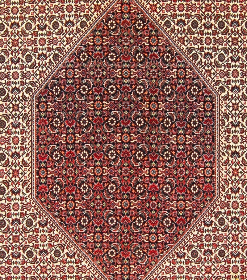 Perský koberec - Bijar - Královský - 300 x 253 cm - krémová