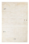 Perský Gabbeh Koberec 121x177cm - Perserteppich Wollteppich - Obdélníkový / Béžová / 121 x 177 cm Obdélníkový