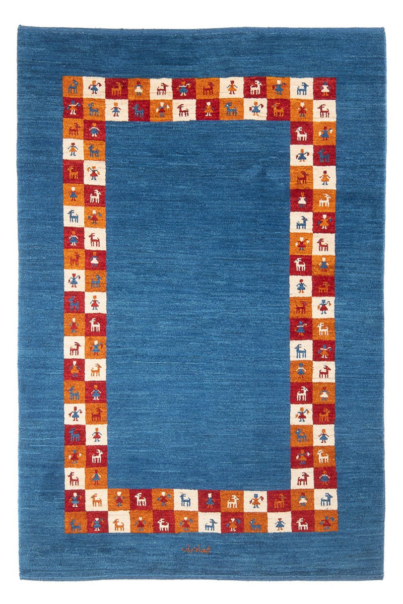 Perský Gabbeh Koberec 122x176cm - Perserteppich Wollteppich