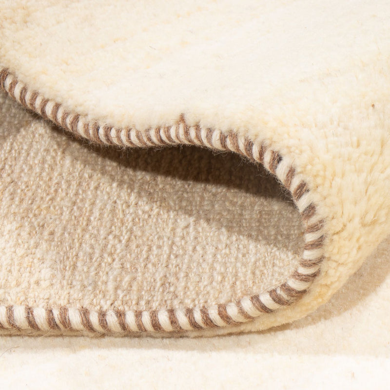 Gabbeh Koberec - Perský - 241 x 166 cm - světle béžová