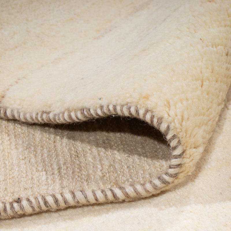 Gabbeh Koberec - Perský - 246 x 175 cm - světle béžová