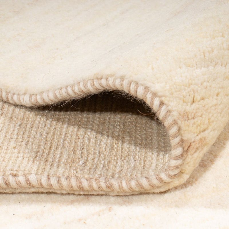 Gabbeh Koberec - Perský - 234 x 171 cm - přírodní bílá