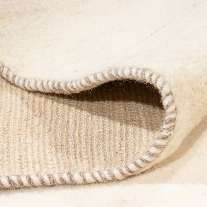 Gabbeh Teppich - Perser - 244 x 186 cm - hellbeige