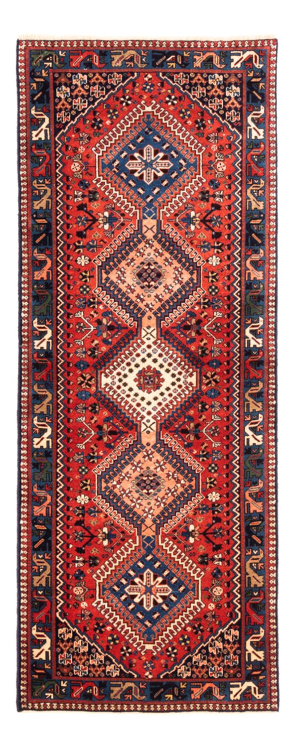Runner Gabbeh Koberec - Perský - 208 x 78 cm - červená