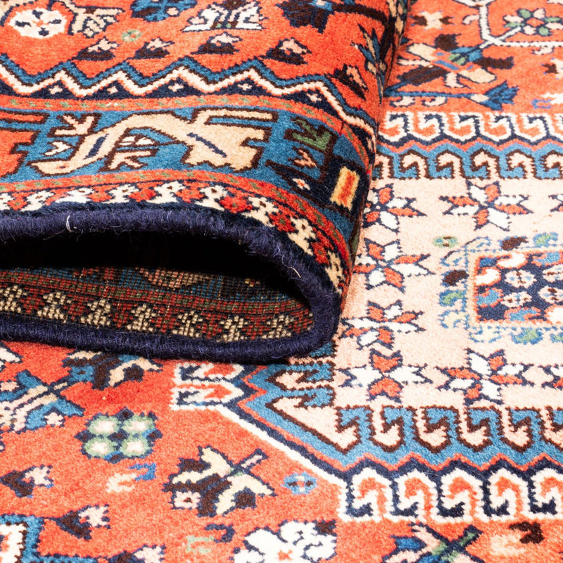 Runner Gabbeh Koberec - Perský - 208 x 78 cm - červená