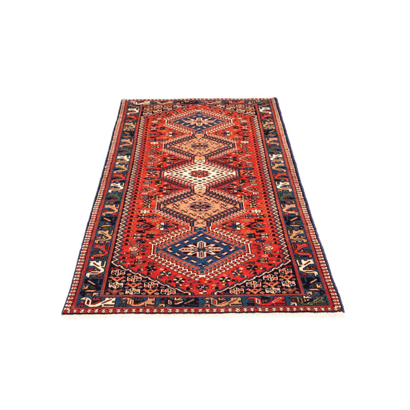 Runner Gabbeh Koberec - Perský - 208 x 78 cm - červená