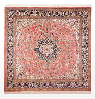 Qom hedvábí Koberec 247x247cm - Perský koberec