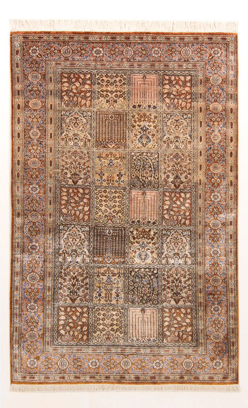Qom hedvábí Koberec 100x148cm - Perský koberec