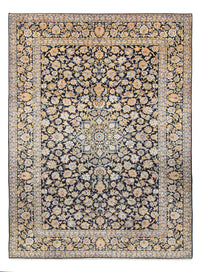 Perský koberec - Keshan - 408 x 292 cm - tmavě modrá – product image