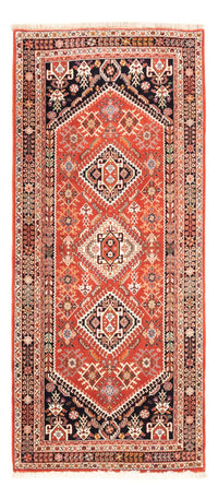 Runner Gabbeh Koberec - Kashkuli Perský - 206 x 87 cm - oranžová – product image