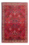 Meymeh Koberec 110x168cm - Perský koberec - Obdélníkový / Červená / 110 x 168 cm Obdélníkový
