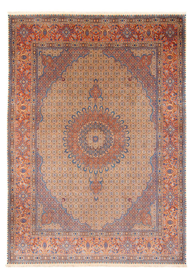 Perský koberec - Klasický - 350 x 257 cm - tmavě béžová