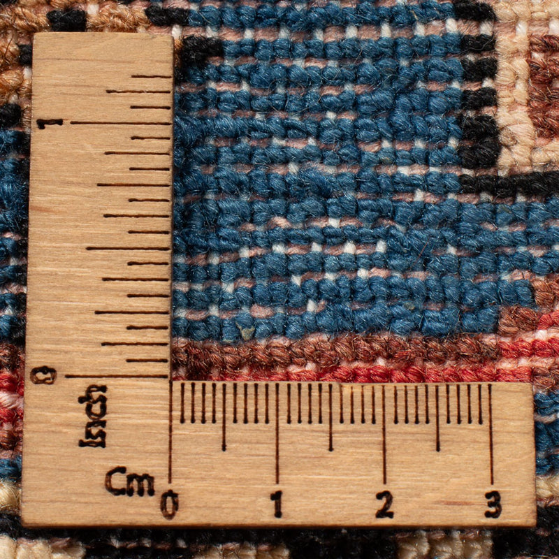 Perský koberec - Nomádský - 198 x 137 cm - tmavě béžová